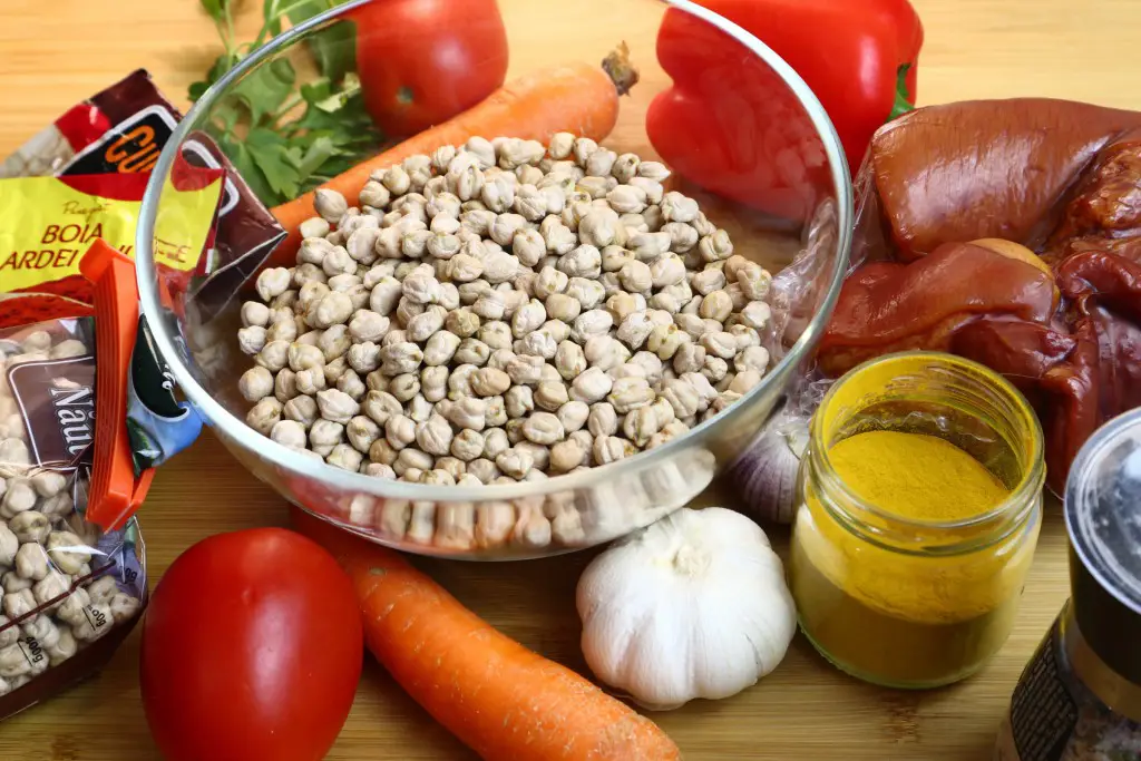 naut cu ciolan afumat ingrediente -naut cu ciolan