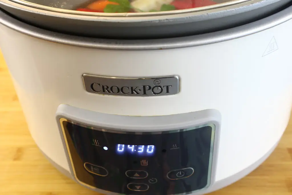Slow cooker timer Supa crema de legume la Slow Cooker CP
