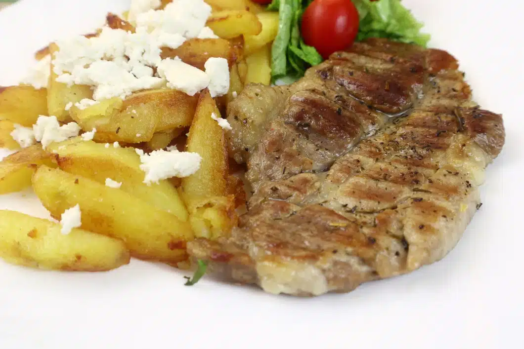 Ceafa de porc la grill