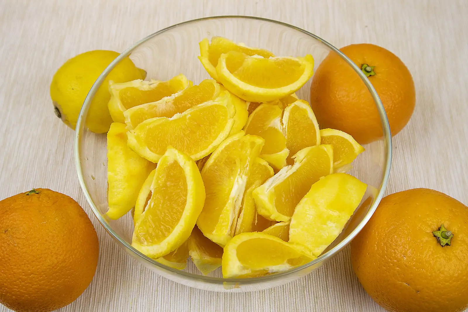 felii de portocale Pentru sirop de portocale