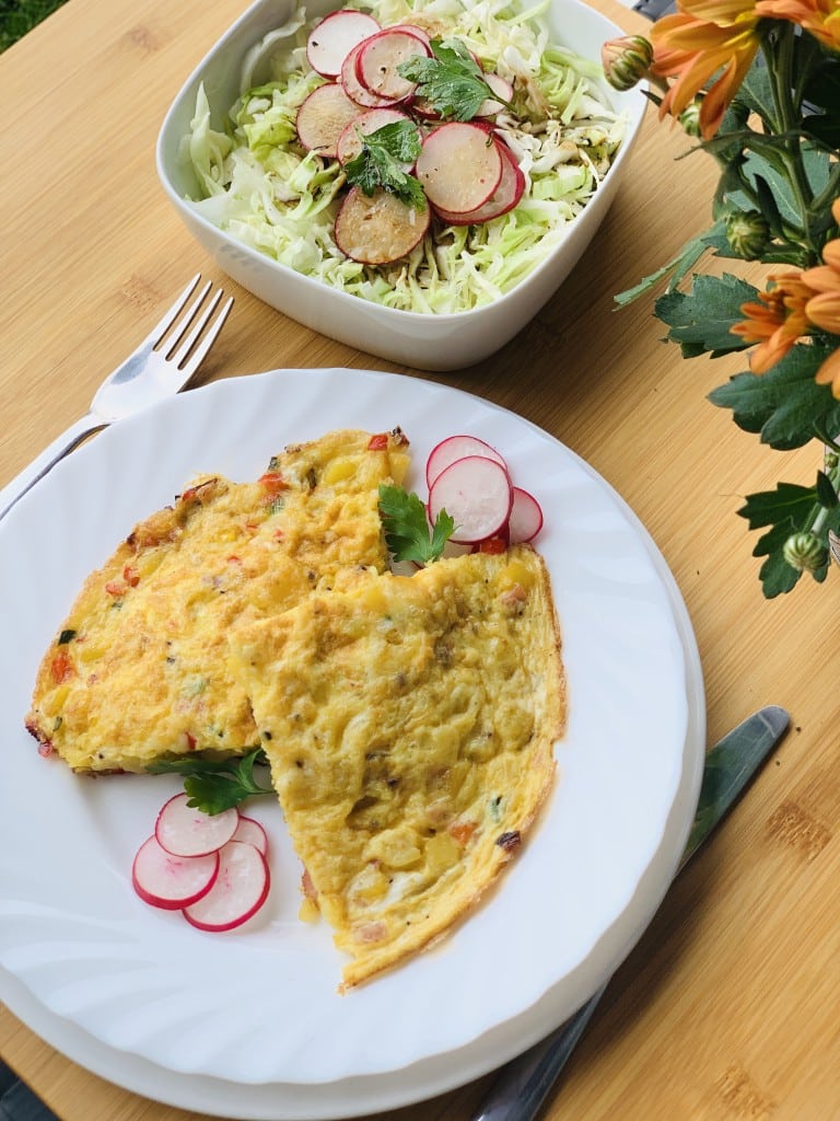 Omleta spaniola cu cartofi / Tortilla espanola