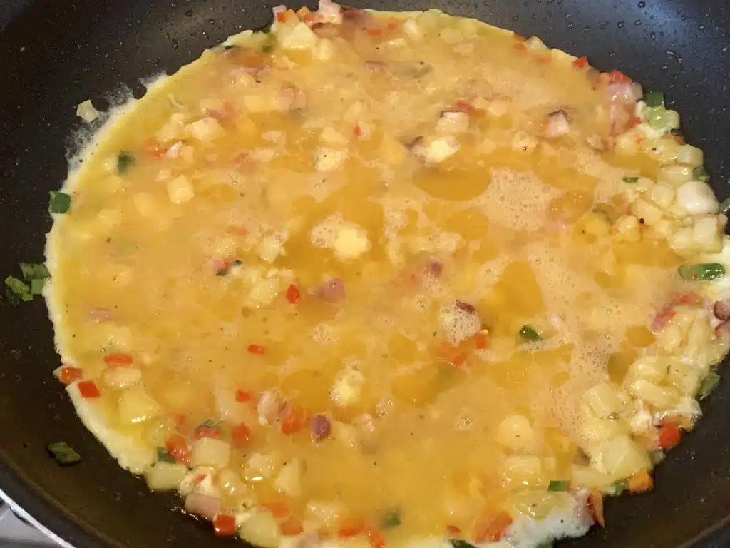 DC66F8B7-3FDA-4408-9408-9C2A1AE74E5A Omleta spaniola cu cartofi / Tortilla espanola