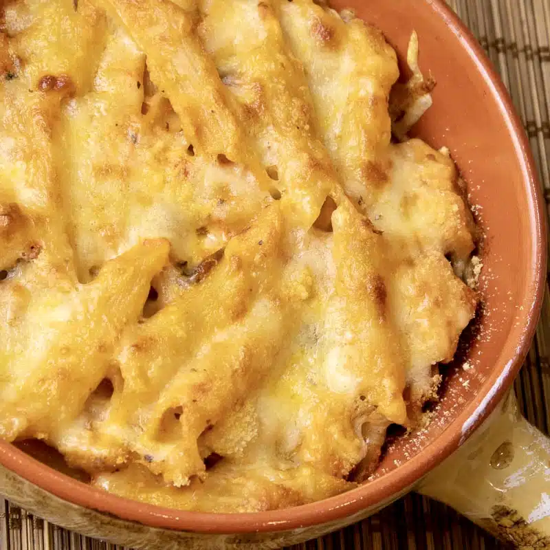 19A1392C-4125-4552-A260-6965C942AA86 Paste penne siciliene, al forno (la cuptor)