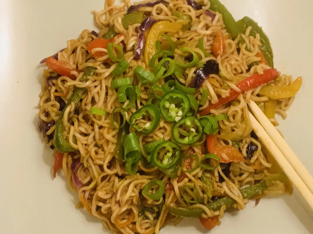 Lo mein cu legume ( de post )