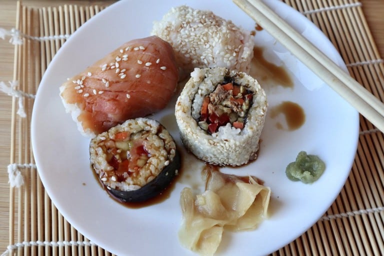 Sushi – maki, uramaki, nigiri