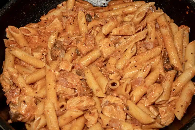 AB9BB59A-5987-4DB2-9BFB-14EB60F868A0 Paste penne siciliene, al forno (la cuptor)