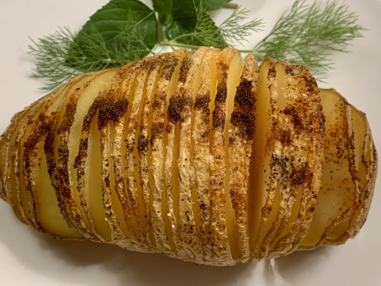 Cartofi copti cu tzatziki