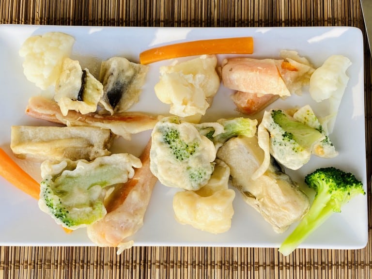 Legume pane (tempura) – vegan