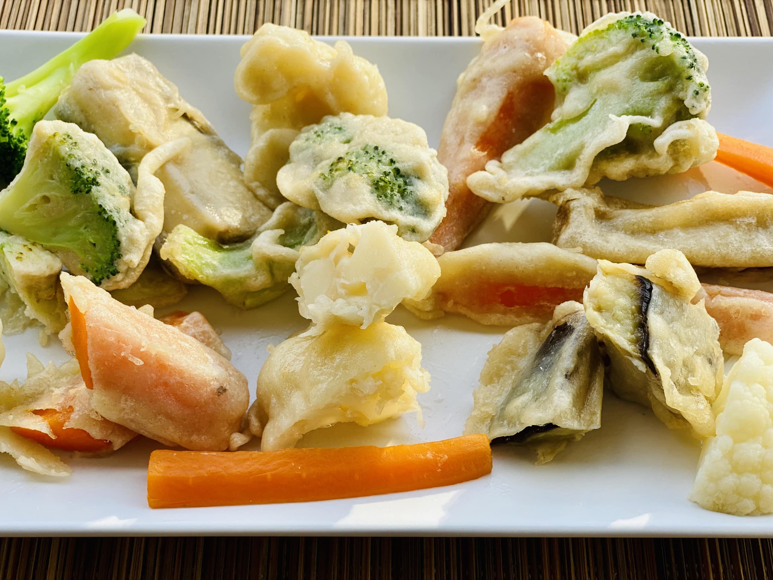 Legume pane (tempura) vegan Pofta de ceva bun