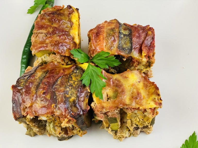 Musaca ratatouille cu carne amestec – porc si vita