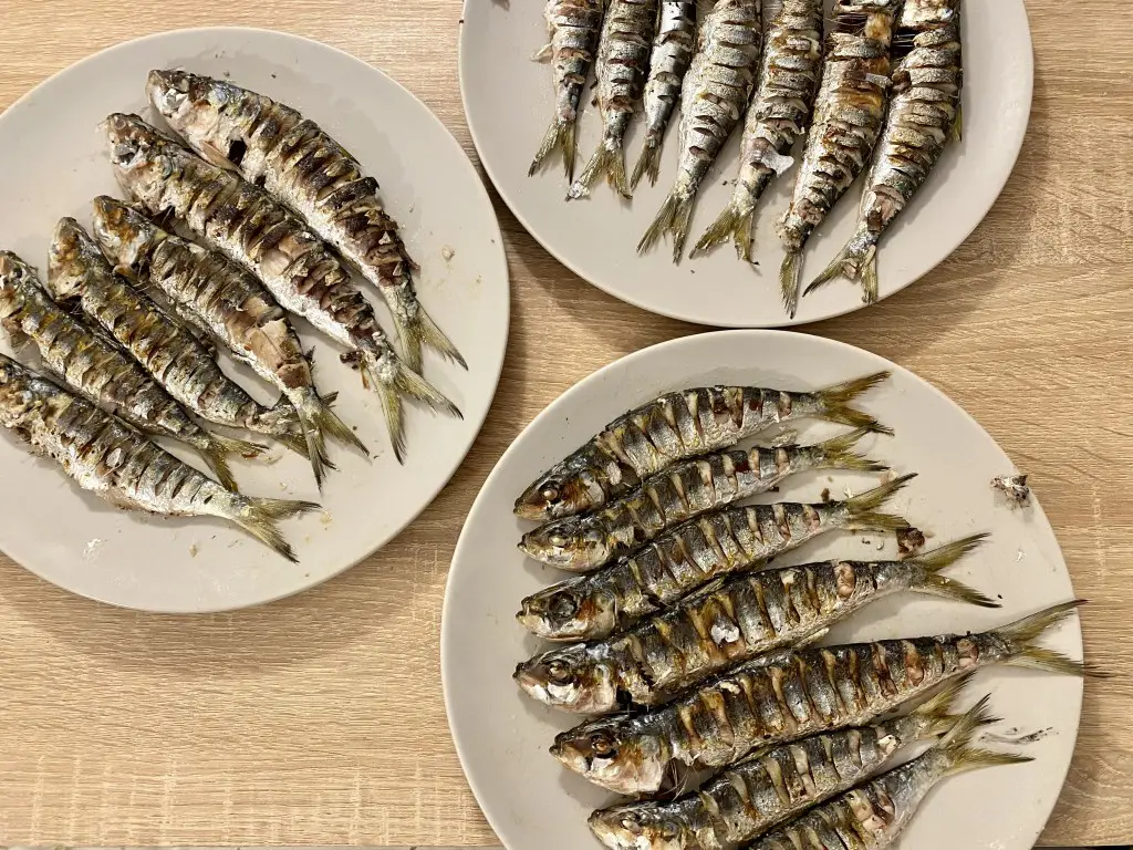 08209A8F-8A6B-409D-A28C-459204F46156 Sardine la grill cu sos Gremolata si mamaliguta