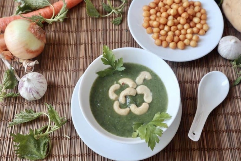 Supa crema de urzici