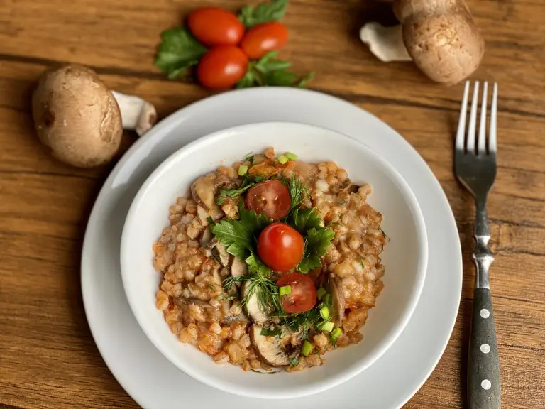 Arpacas cu ciuperci si legume – de post