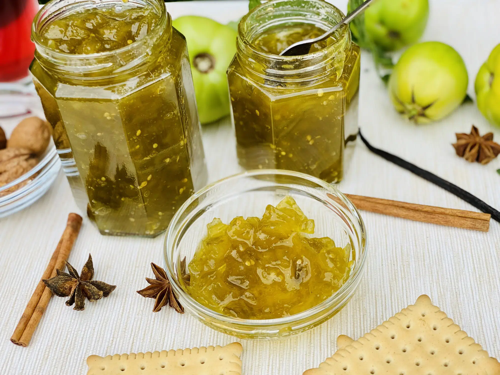 Dulceata de gogonele verzi