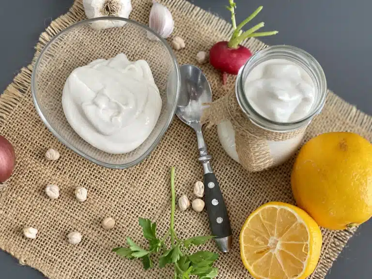 Maioneza din apa de naut – Aquafaba – de post
