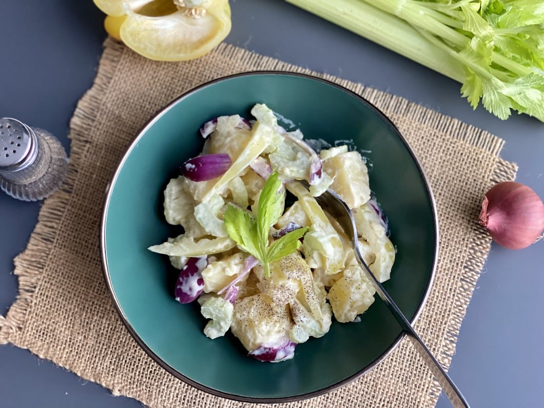 Salata cajun de cartofi