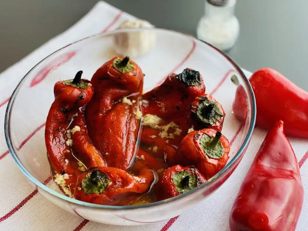 Salata de ardei kapia copti