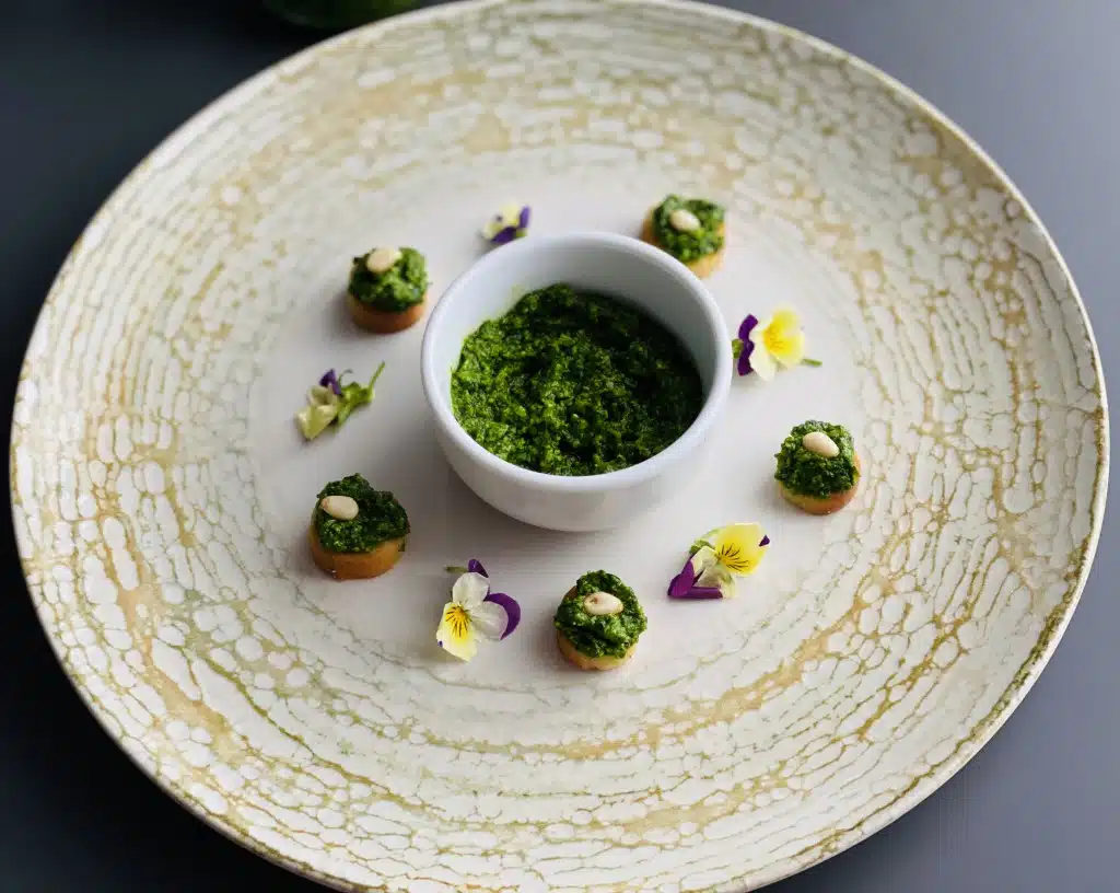 9BB606DB-956C-489D-91C3-0DCB80639397 Pesto de leurda (usturoi salbatic)