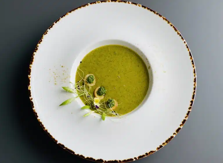 Supa crema de leurda (usturoi salbatic)