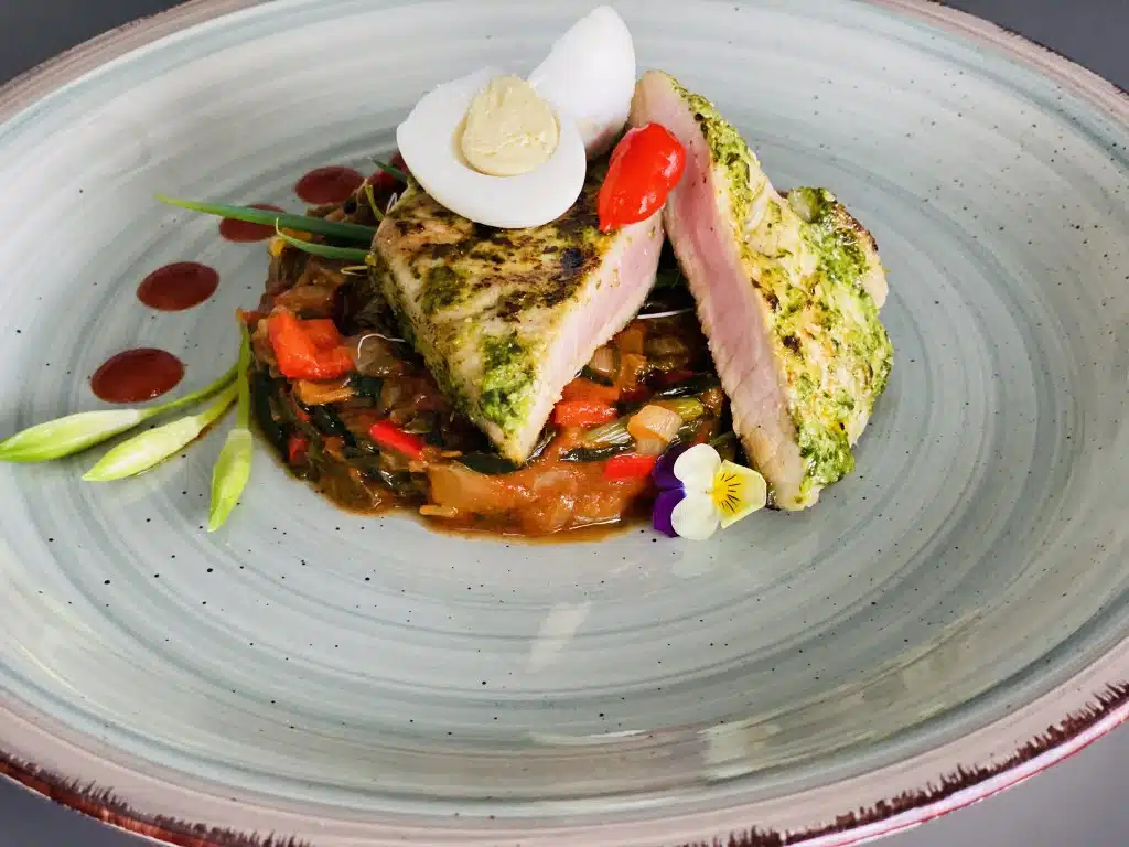 C3135CE8-F39A-44C3-8802-8E19389A6EE4 Cotlet de porc aromatizat in pesto de patrunjel