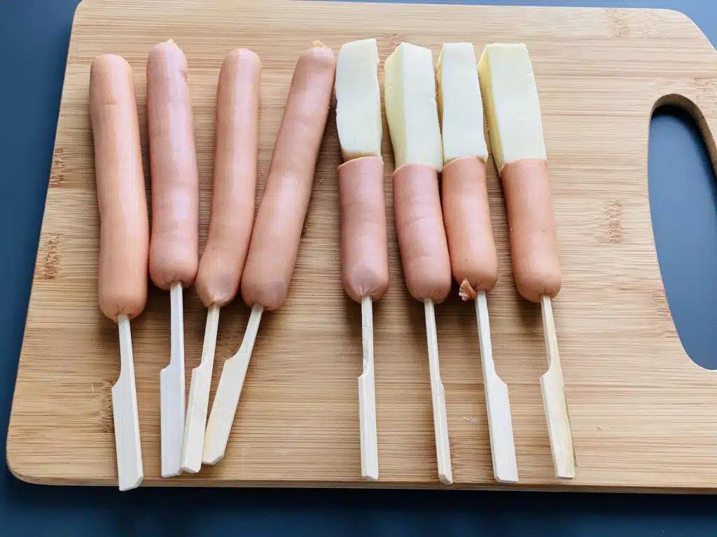 IMG_8428 Corn dogs / Crenvursti in aluat de faina cu malai